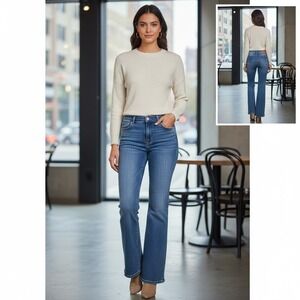 PILCRO &‎ THE WAYSIDE Jeans Women's Size 27 Blue Flare High Rise Anthropologie